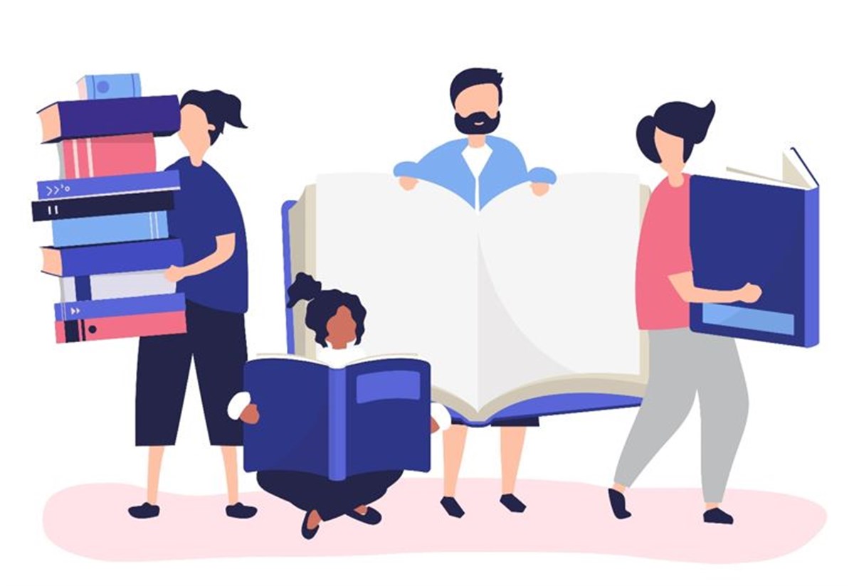 dessin bibliotheque