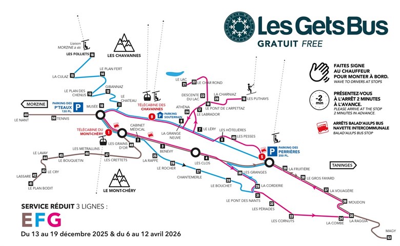 Plan service réduit
