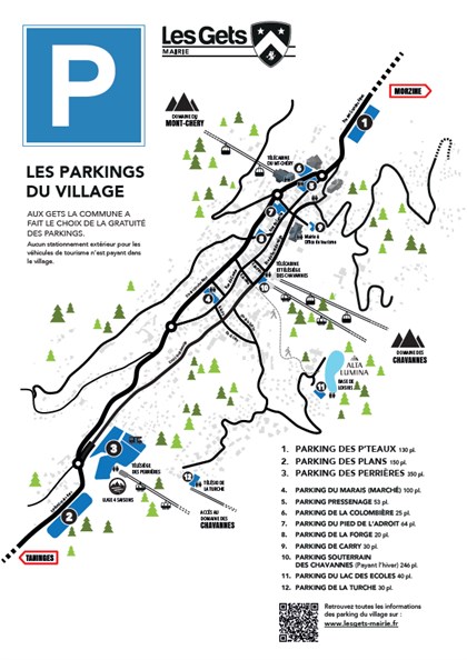 carte parking 2025