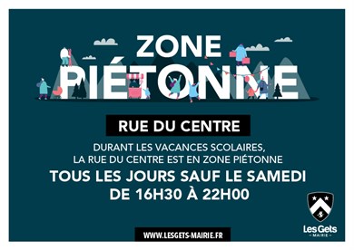 Visuel Zone piétonne