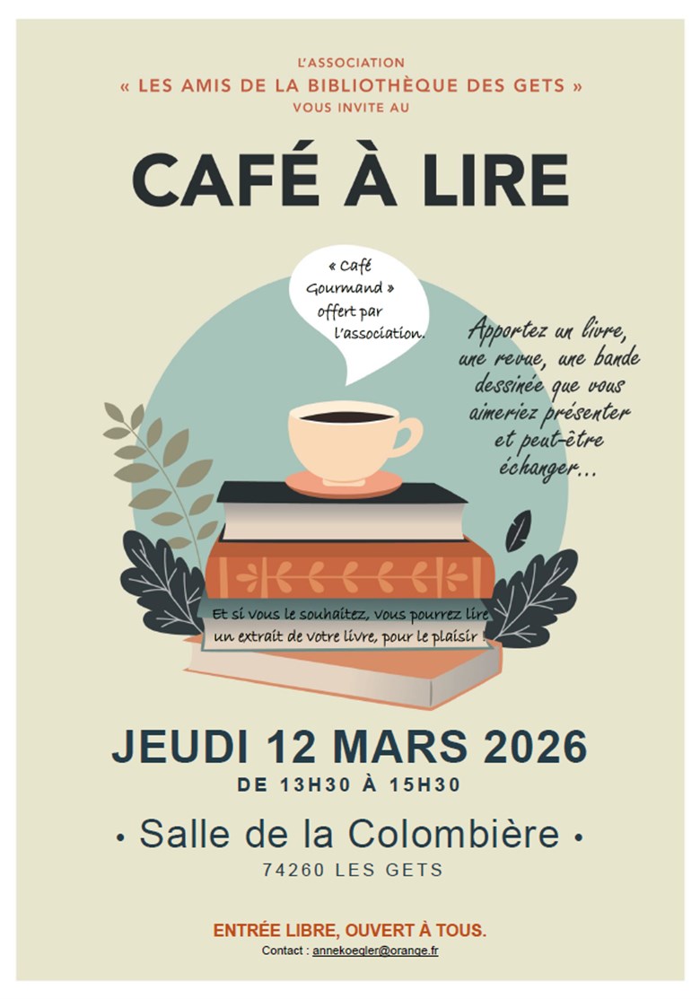 Affiuche café gourmand du 12 mars 2026