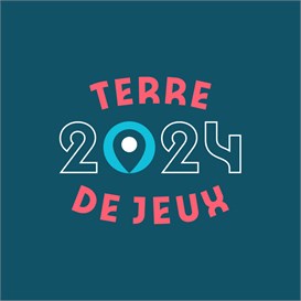 Terre de Jeux 2024 - Photo de profil fond bleu