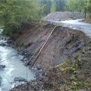 Dégâts sur voirie - Pont des voleurs